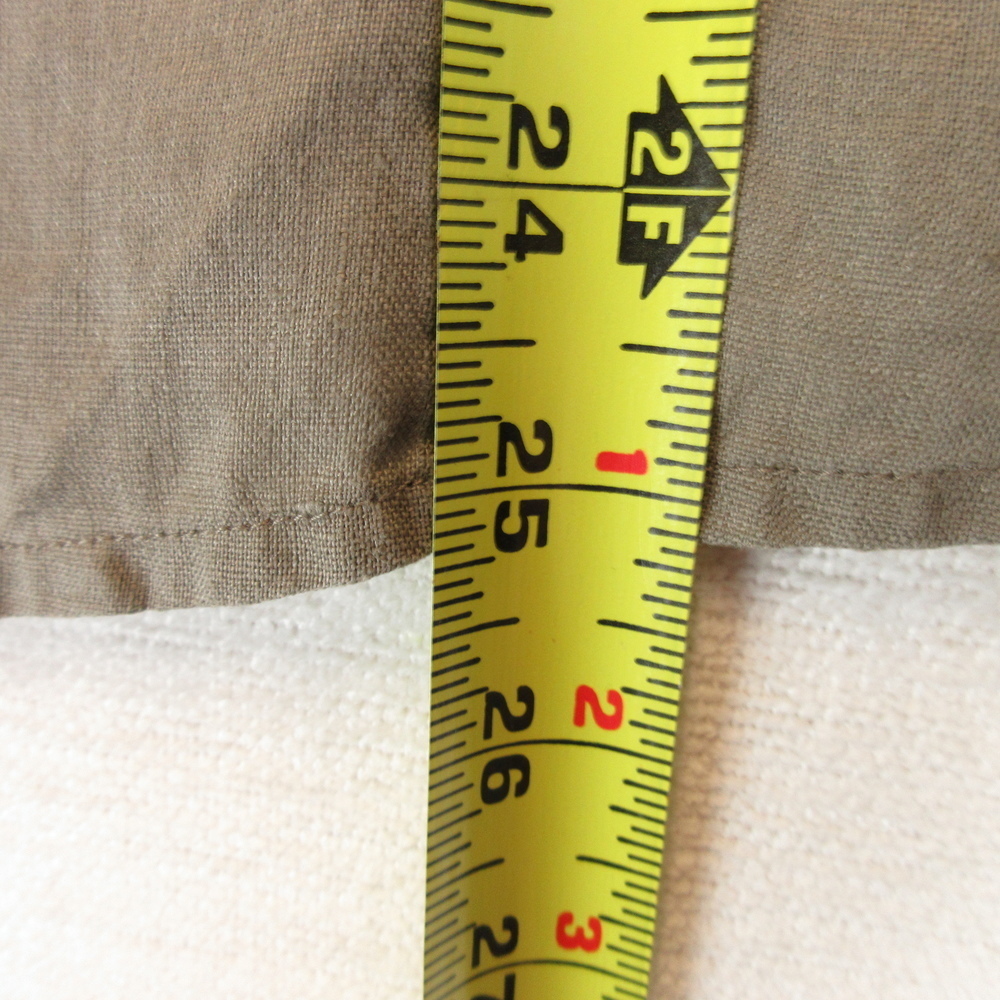 Saks Fifth Avenue Threads Gray Linen Button-Down Shirt Size L - Picture 8 of 9